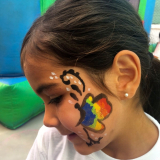 butterfly-facepainting