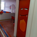 orange-monster-door