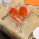 Paper hearts by Ms Aloma